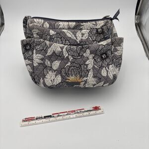 Vera Bradley gray and white Crossbody Tote